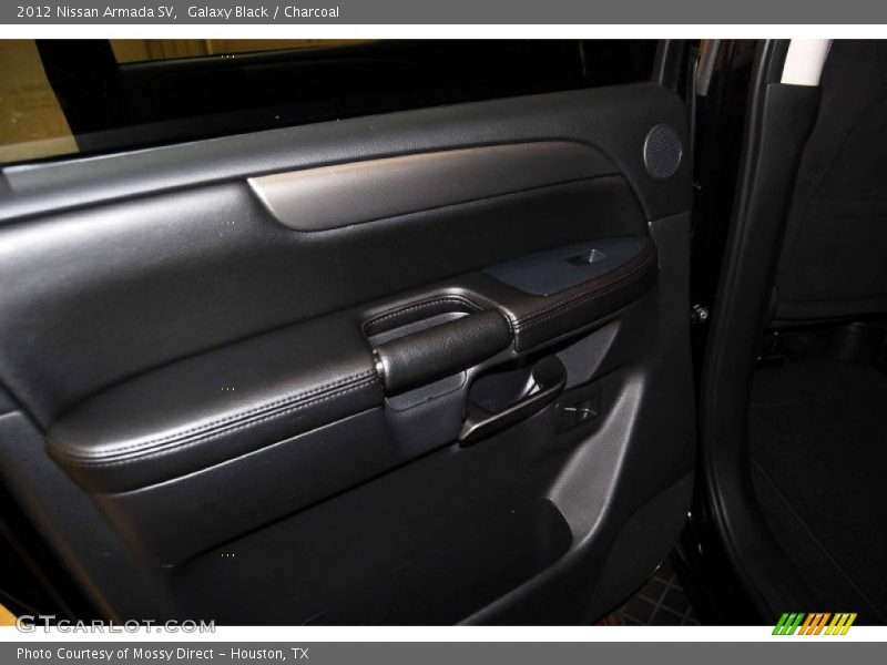 Galaxy Black / Charcoal 2012 Nissan Armada SV
