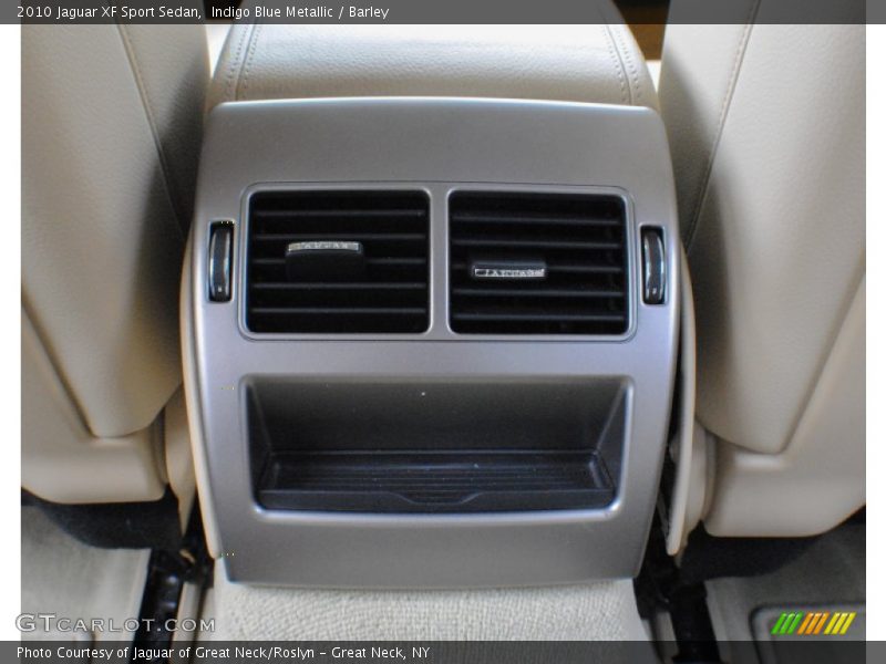 Indigo Blue Metallic / Barley 2010 Jaguar XF Sport Sedan