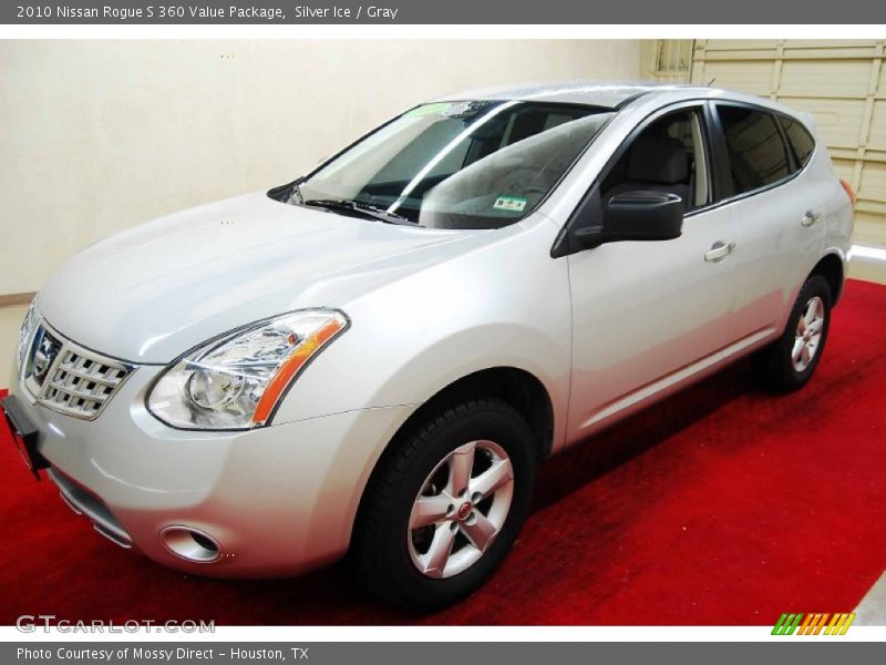Silver Ice / Gray 2010 Nissan Rogue S 360 Value Package