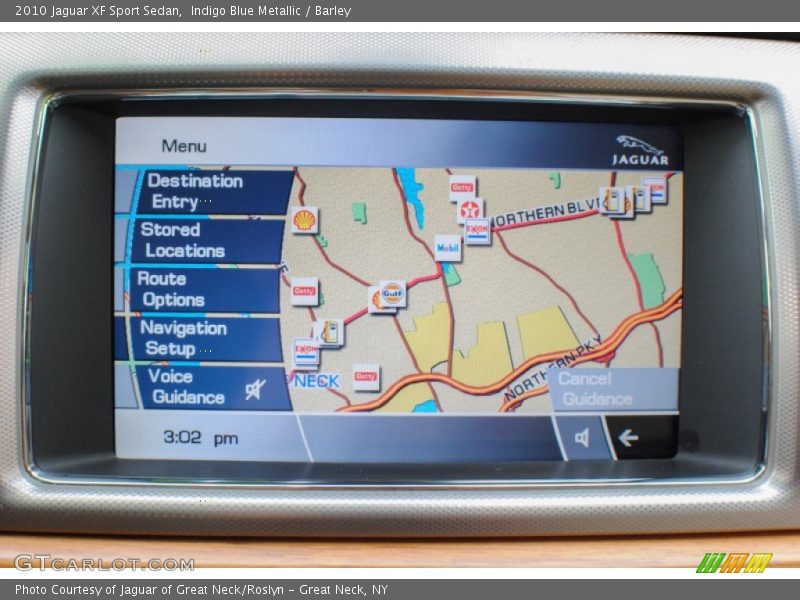 Navigation of 2010 XF Sport Sedan