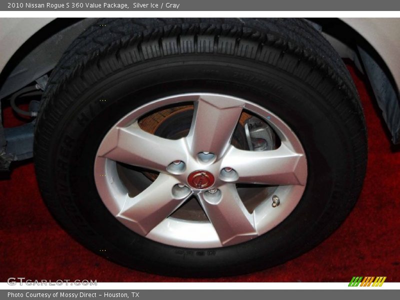 Silver Ice / Gray 2010 Nissan Rogue S 360 Value Package