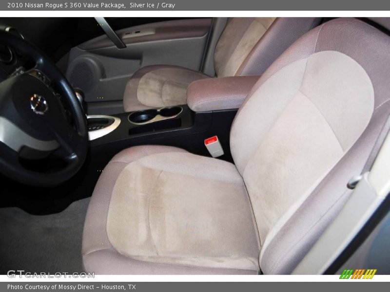 Silver Ice / Gray 2010 Nissan Rogue S 360 Value Package