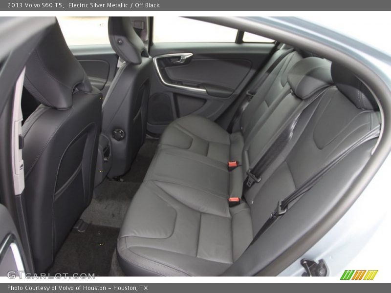Electric Silver Metallic / Off Black 2013 Volvo S60 T5