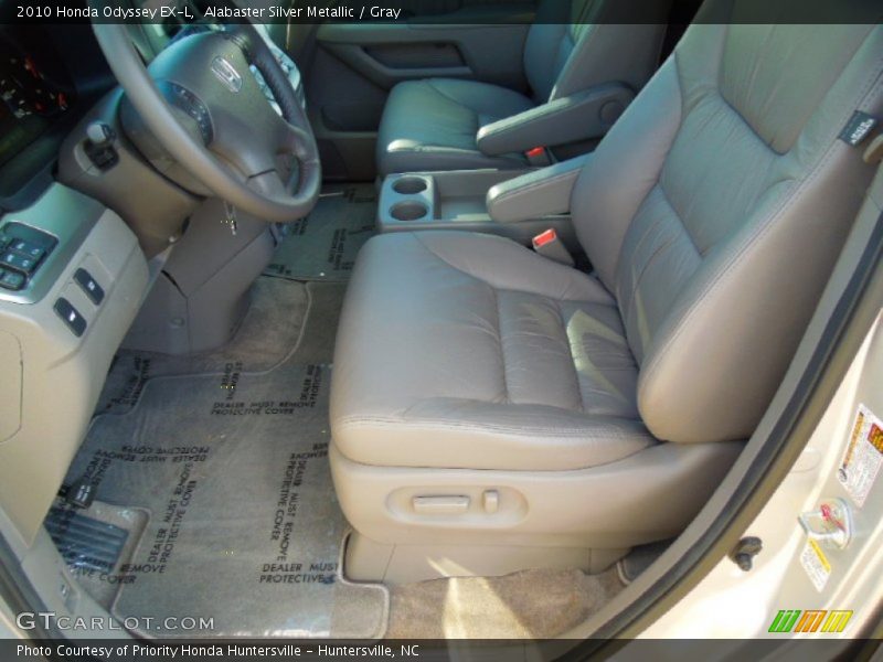 Alabaster Silver Metallic / Gray 2010 Honda Odyssey EX-L