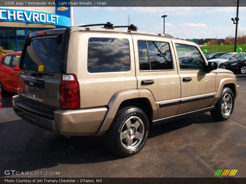 Light Khaki Metallic / Khaki 2006 Jeep Commander 4x4