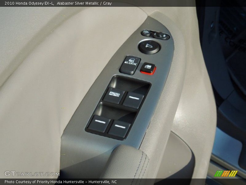 Alabaster Silver Metallic / Gray 2010 Honda Odyssey EX-L