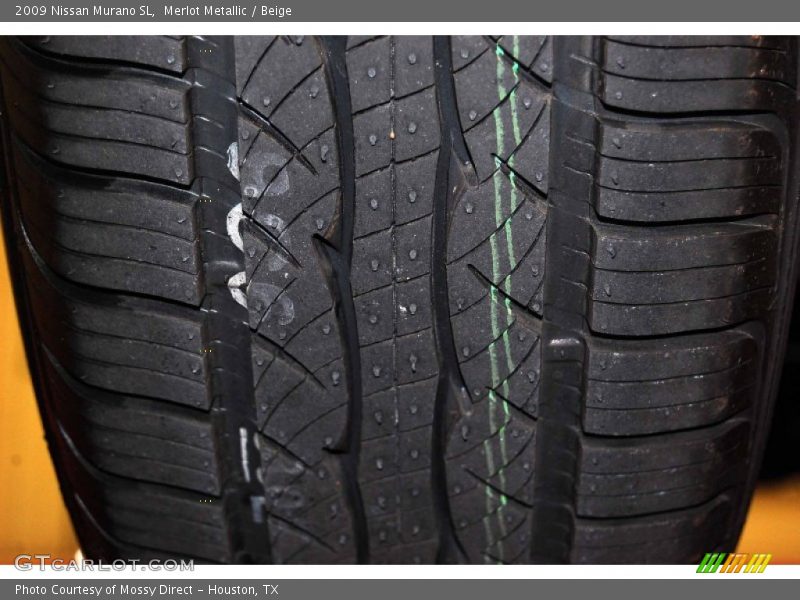 Merlot Metallic / Beige 2009 Nissan Murano SL