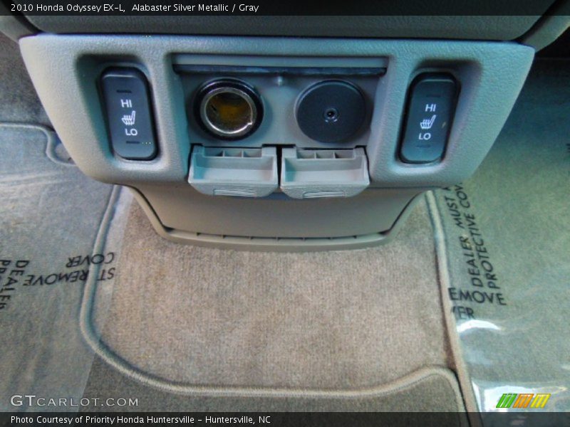 Alabaster Silver Metallic / Gray 2010 Honda Odyssey EX-L