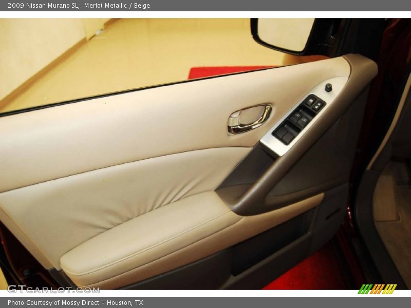 Merlot Metallic / Beige 2009 Nissan Murano SL