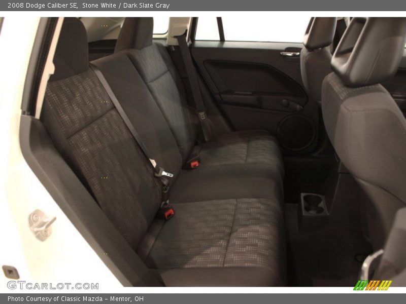 Stone White / Dark Slate Gray 2008 Dodge Caliber SE