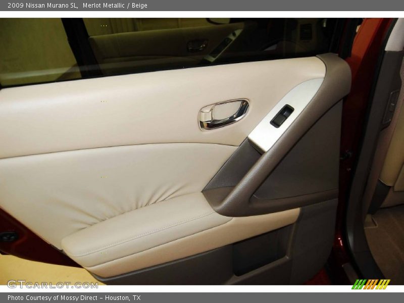 Merlot Metallic / Beige 2009 Nissan Murano SL