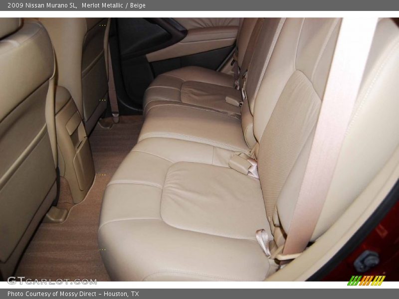 Merlot Metallic / Beige 2009 Nissan Murano SL