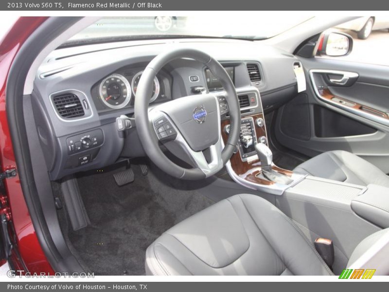 Off Black Interior - 2013 S60 T5 
