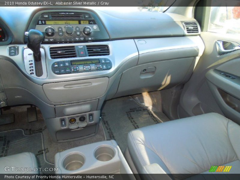 Alabaster Silver Metallic / Gray 2010 Honda Odyssey EX-L