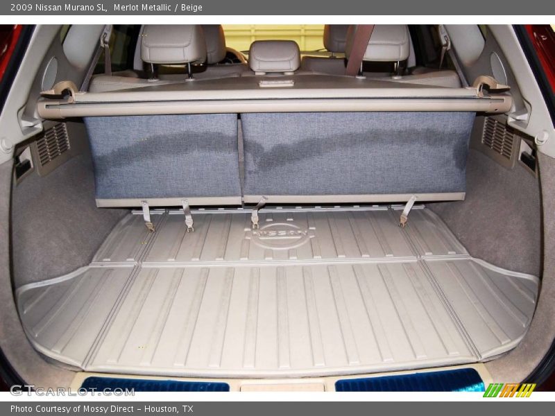 Merlot Metallic / Beige 2009 Nissan Murano SL