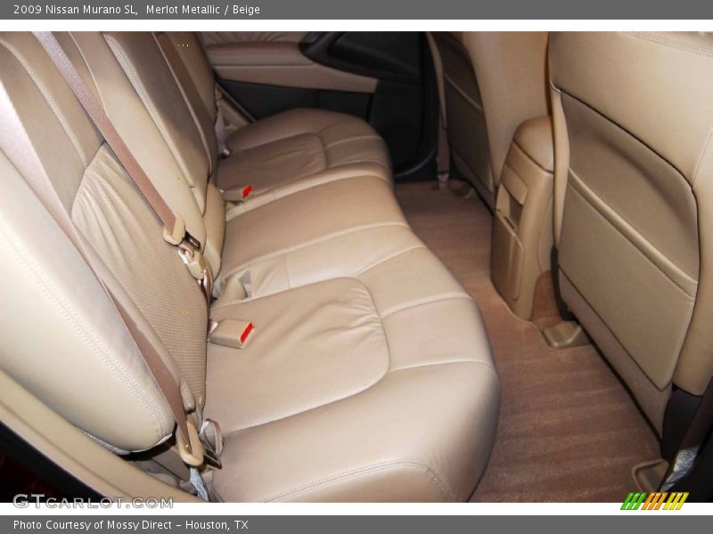 Merlot Metallic / Beige 2009 Nissan Murano SL