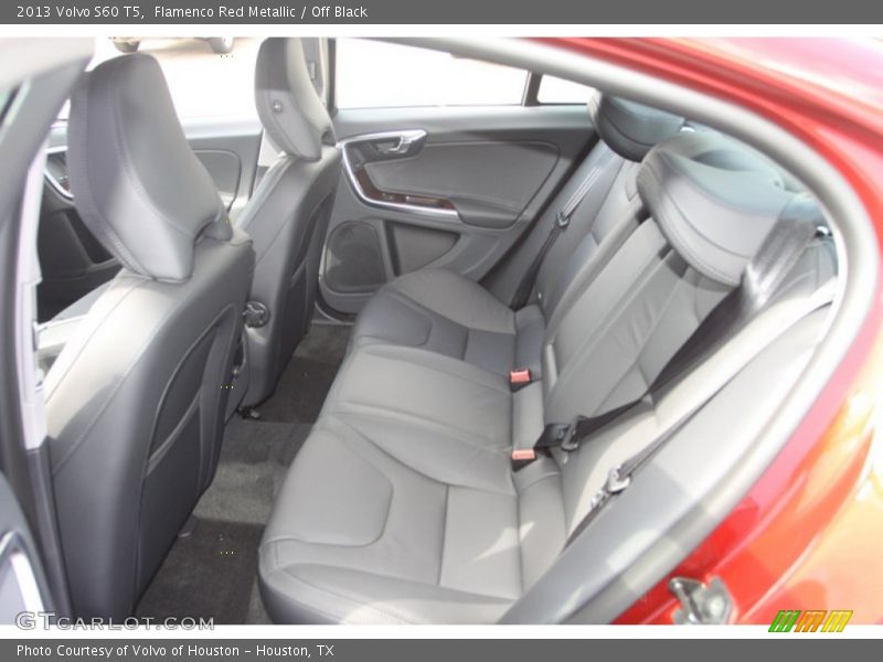 Rear Seat of 2013 S60 T5