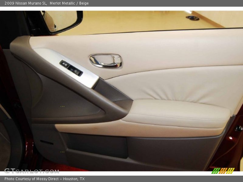 Merlot Metallic / Beige 2009 Nissan Murano SL