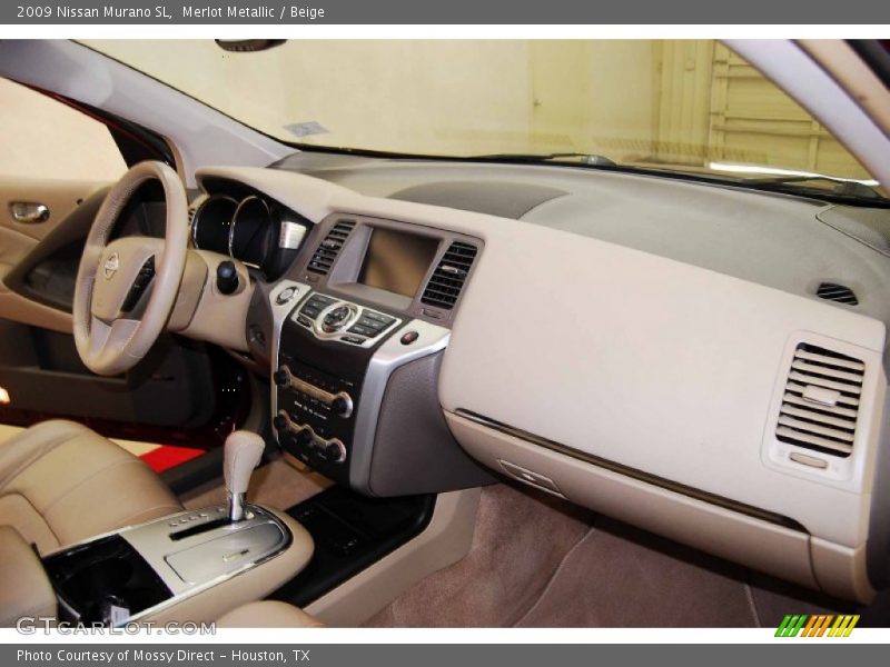 Merlot Metallic / Beige 2009 Nissan Murano SL