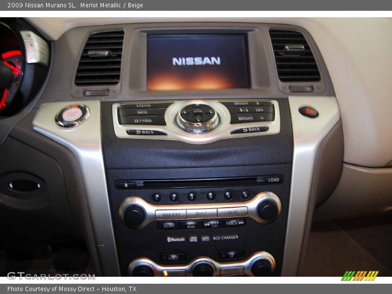 Merlot Metallic / Beige 2009 Nissan Murano SL