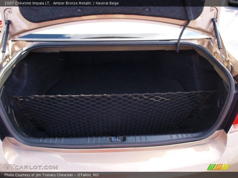Amber Bronze Metallic / Neutral Beige 2007 Chevrolet Impala LT