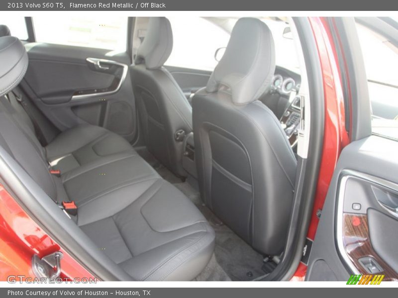 Rear Seat of 2013 S60 T5