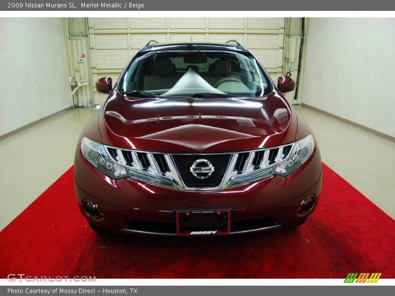 Merlot Metallic / Beige 2009 Nissan Murano SL