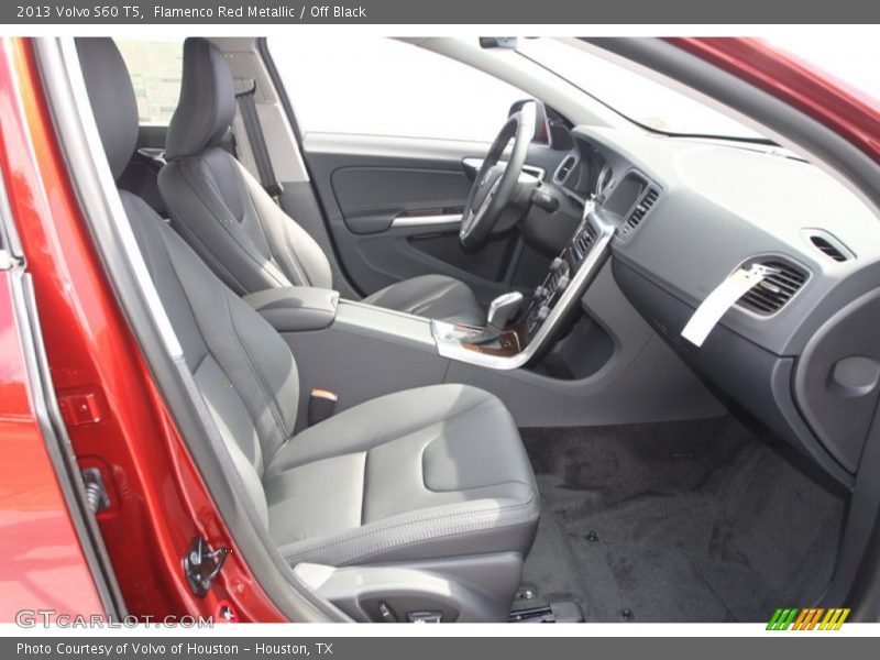  2013 S60 T5 Off Black Interior