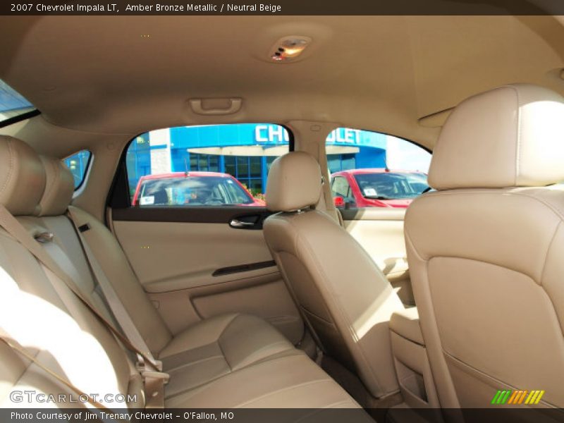 Amber Bronze Metallic / Neutral Beige 2007 Chevrolet Impala LT