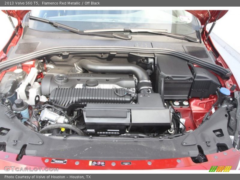  2013 S60 T5 Engine - 2.5 Liter Turbocharged DOHC 20-Valve VVT Inline 5 Cylinder