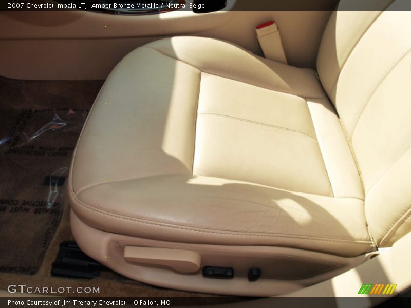 Amber Bronze Metallic / Neutral Beige 2007 Chevrolet Impala LT