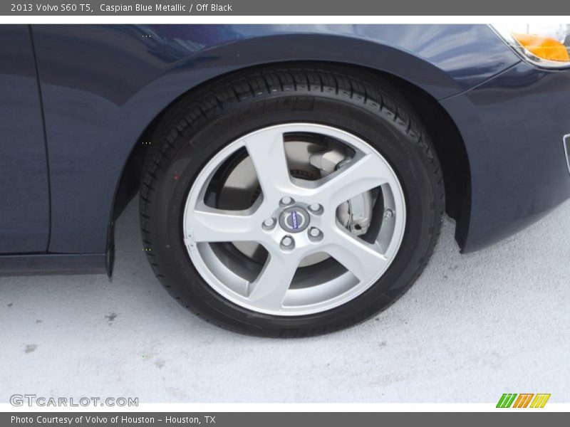 Caspian Blue Metallic / Off Black 2013 Volvo S60 T5