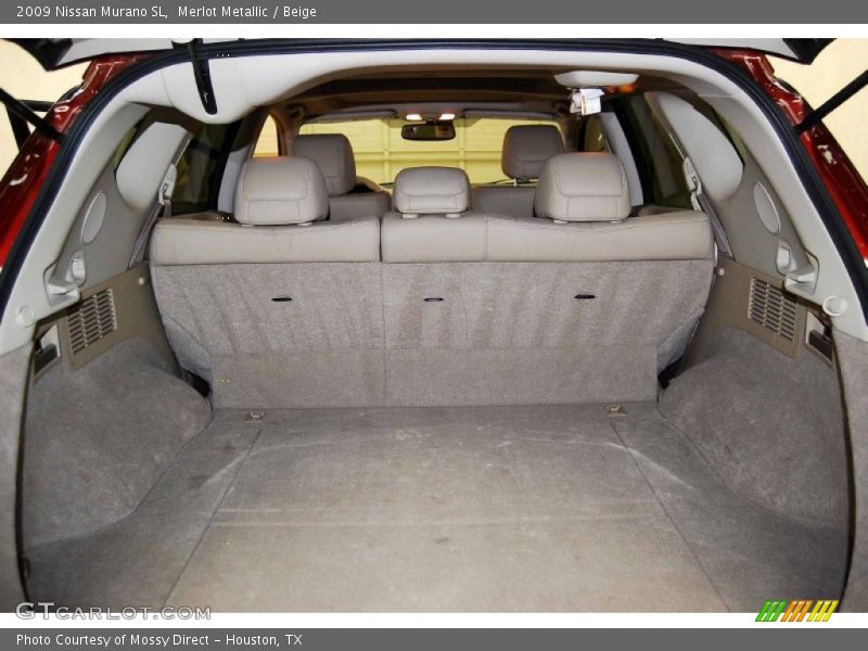 Merlot Metallic / Beige 2009 Nissan Murano SL