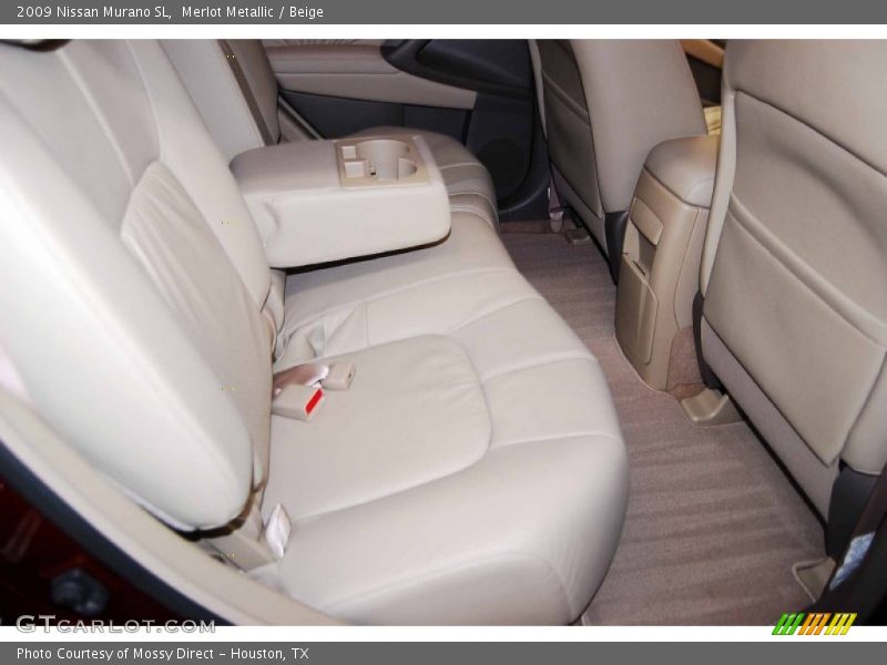 Merlot Metallic / Beige 2009 Nissan Murano SL