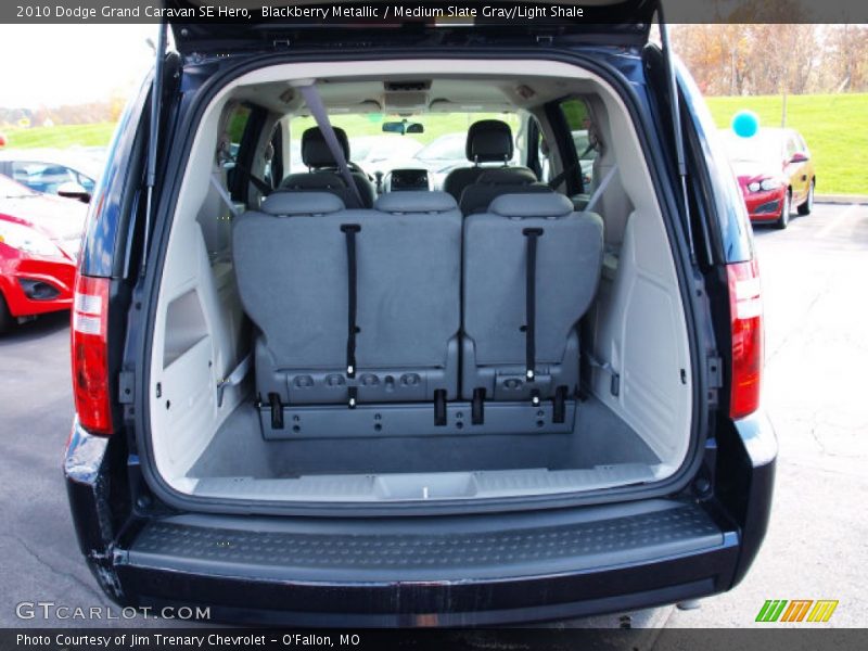 Blackberry Metallic / Medium Slate Gray/Light Shale 2010 Dodge Grand Caravan SE Hero