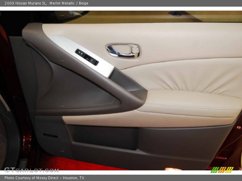 Merlot Metallic / Beige 2009 Nissan Murano SL
