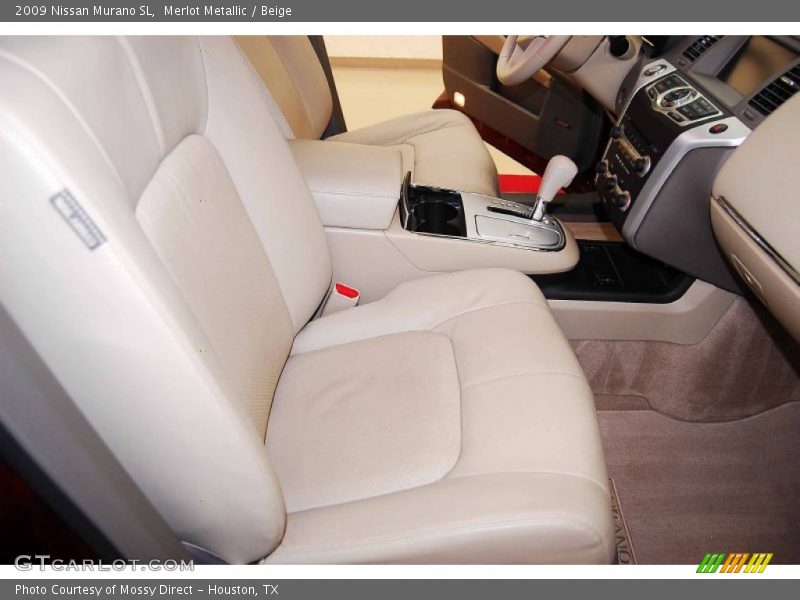 Merlot Metallic / Beige 2009 Nissan Murano SL