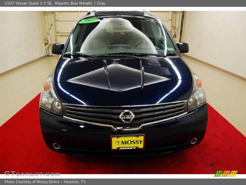 Majestic Blue Metallic / Gray 2007 Nissan Quest 3.5 SE