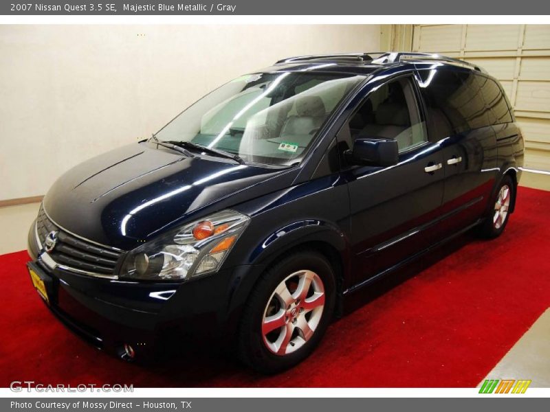 Majestic Blue Metallic / Gray 2007 Nissan Quest 3.5 SE