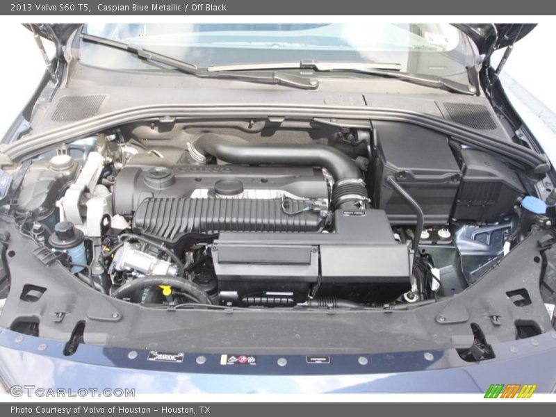 Caspian Blue Metallic / Off Black 2013 Volvo S60 T5