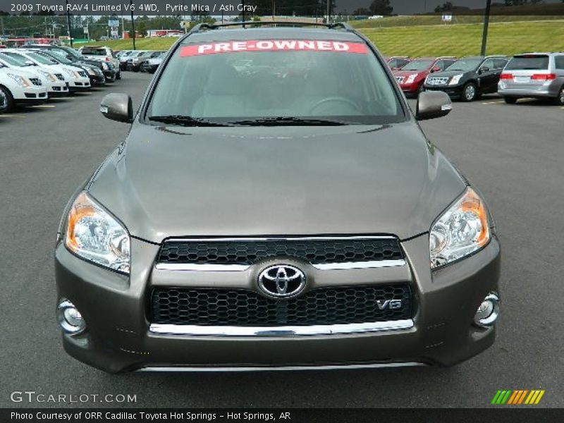 Pyrite Mica / Ash Gray 2009 Toyota RAV4 Limited V6 4WD