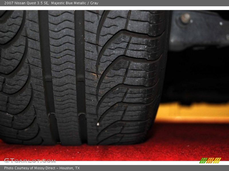 Majestic Blue Metallic / Gray 2007 Nissan Quest 3.5 SE