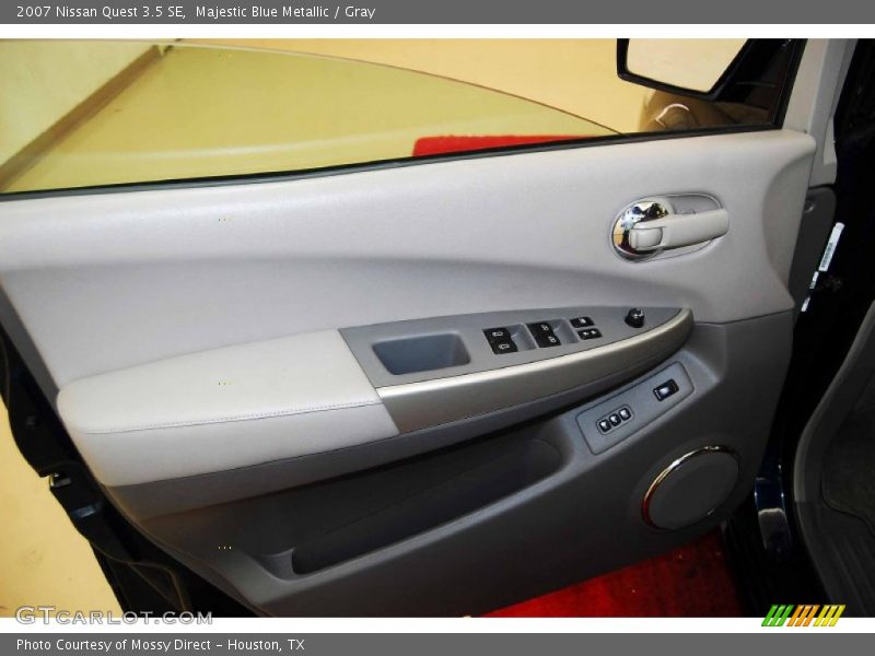 Majestic Blue Metallic / Gray 2007 Nissan Quest 3.5 SE