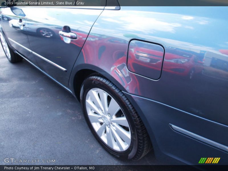 Slate Blue / Gray 2009 Hyundai Sonata Limited