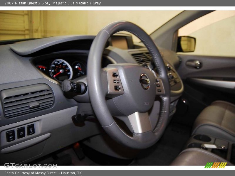 Majestic Blue Metallic / Gray 2007 Nissan Quest 3.5 SE