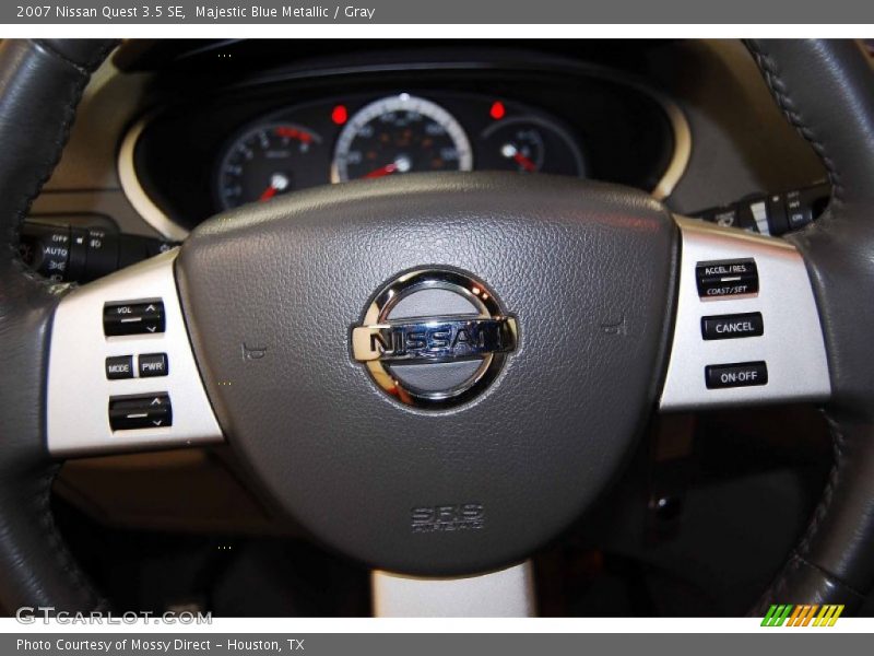 Majestic Blue Metallic / Gray 2007 Nissan Quest 3.5 SE