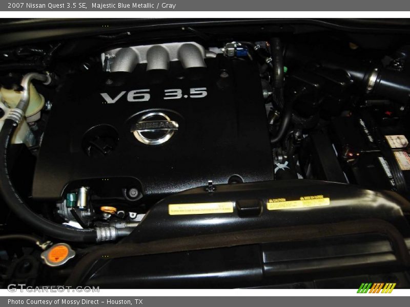 Majestic Blue Metallic / Gray 2007 Nissan Quest 3.5 SE