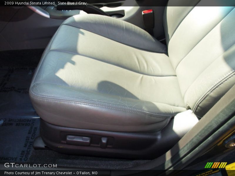 Slate Blue / Gray 2009 Hyundai Sonata Limited