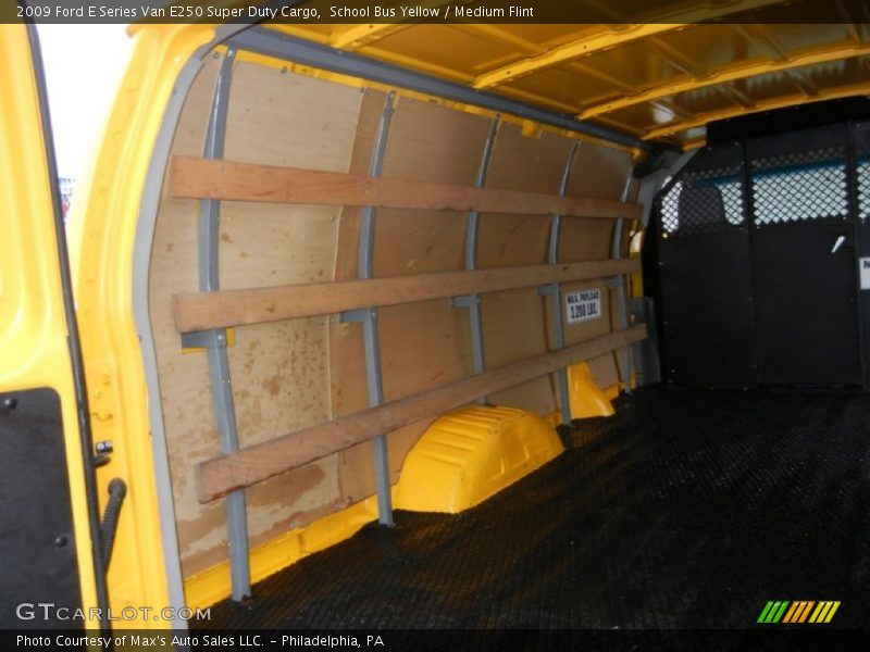 School Bus Yellow / Medium Flint 2009 Ford E Series Van E250 Super Duty Cargo