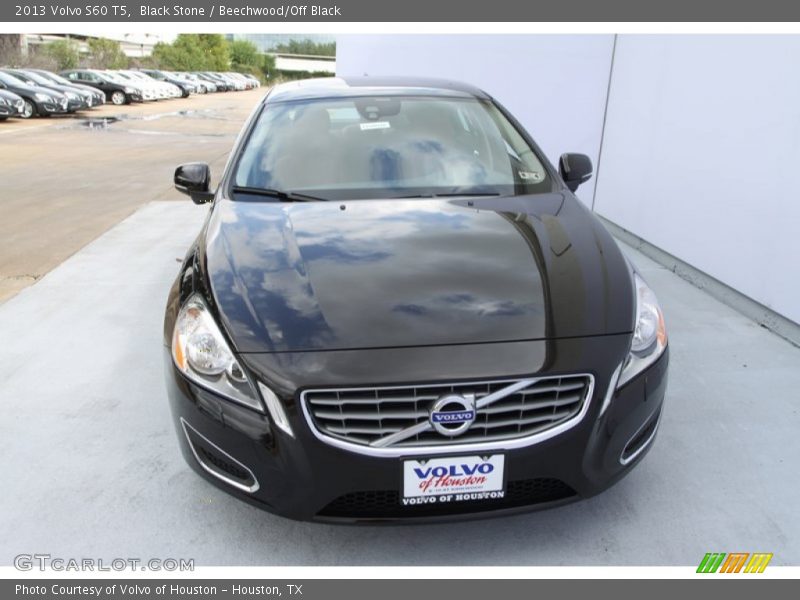 Black Stone / Beechwood/Off Black 2013 Volvo S60 T5